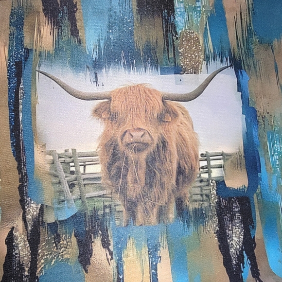 Highland Cow Computer Mouse Pad - Picture 3 of 3